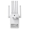 Qoltec Wzmacniacz syganłu WiFi 6 | Repeater | Access Point | AX1200 Mb/s| 6 anten | 2xRJ45 | 128MB